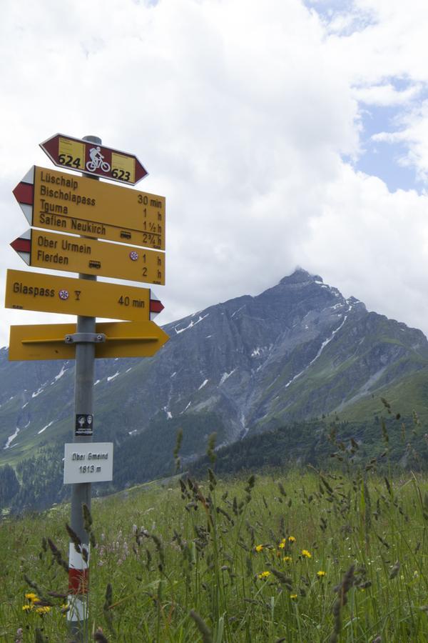Berghaus Obergmeind Tschappina Exterior foto